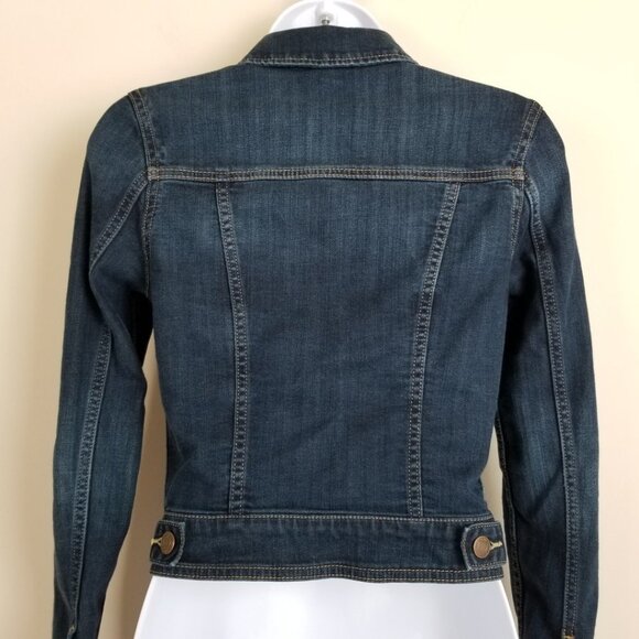 American Eagle Denim Jacket Stretch Size XS - Picture 5 of 6